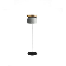 Load image into Gallery viewer, Aspen F40 Floor Lamp in Brass/Limestone.