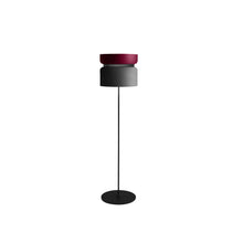 Load image into Gallery viewer, Aspen F40 Floor Lamp in Merlot/Grey.