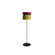 Load image into Gallery viewer, Aspen F40 Floor Lamp in Merlot/Lemon.