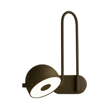 Load image into Gallery viewer, Bowee LED Adjustable Wall Light in Metallic English Bronze (Right).