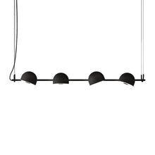 Load image into Gallery viewer, Bowee SH4 LED Linear Pendant Light in Black.