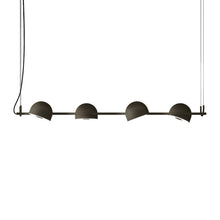 Load image into Gallery viewer, Bowee SH4 LED Linear Pendant Light in Metallic English Bronze.