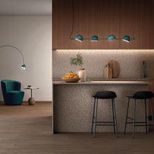 Load image into Gallery viewer, Bowee SH4 LED Linear Pendant Light in dining room.