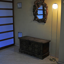Load image into Gallery viewer, C_Ball F Floor Lamp in living room.