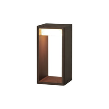 Load image into Gallery viewer, Frame Outdoor Bollard in Corten (Small).