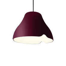 Load image into Gallery viewer, Ginkgo Pendant Light in Merlot (Medium).