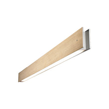 Load image into Gallery viewer, Marc C LED Semi Flush Mount Ceiling Light in Oak (Medium).