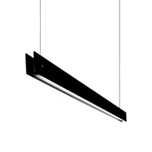 Load image into Gallery viewer, Marc S LED Linear Pendant Light in Black (Medium).