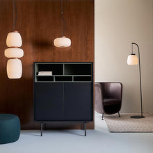 Load image into Gallery viewer, Misko F Floor Lamp in living room.