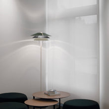 Load image into Gallery viewer, Overlay F Floor Lamp in living room.