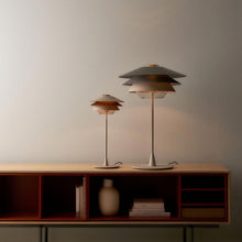Load image into Gallery viewer, Overlay T Table Lamp in living room.