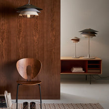 Load image into Gallery viewer, Overlay T Table Lamp in living room.