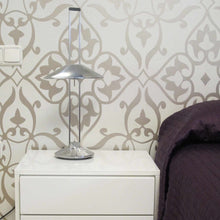 Load image into Gallery viewer, Regina T Table Lamp in bedroom.