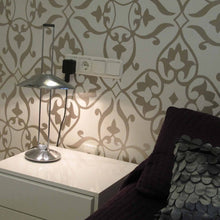 Load image into Gallery viewer, Regina T Table Lamp in bedroom.