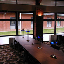 Load image into Gallery viewer, Regina T Table Lamp in library.