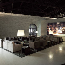Load image into Gallery viewer, Royal F Floor Lamp in restaurant.