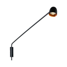 Load image into Gallery viewer, Speers Arm C LED Ceiling Light in Black (1-Light/Small)