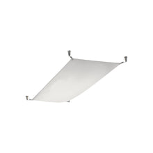 Load image into Gallery viewer, Veroca LED DIM Semi Flush Mount Ceiling Light in White (Medium).