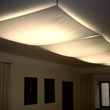 Load image into Gallery viewer, Veroca LED DIM Semi Flush Mount Ceiling Light in hotel.