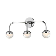 Load image into Gallery viewer, Boca LED Bath Wall Light in 3-Light/Polished Chrome.