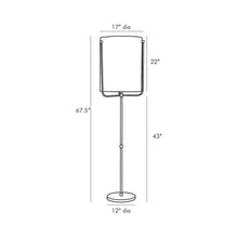 Load image into Gallery viewer, Boise Floor Lamp - line drawing.