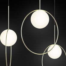 Load image into Gallery viewer, Bola Halo LED Pendant Light Detail.