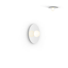 Load image into Gallery viewer, Bola LED Ceiling / Wall Light in Gloss White/Chrome (Small).