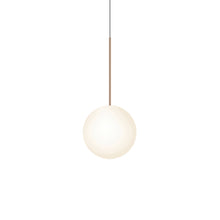 Load image into Gallery viewer, Bola Sphere LED Pendant Light in Rose Gold (10-Inch).