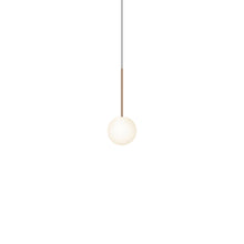Load image into Gallery viewer, Bola Sphere LED Pendant Light in Rose Gold (5-Inch).