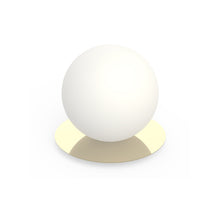 Load image into Gallery viewer, Bola Sphere LED Table Lamp in Brass (Large).