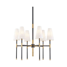 Load image into Gallery viewer, Bowery Chandelier in Aged Old Bronze.