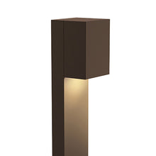 Load image into Gallery viewer, Box LED Bollard Light in Detail.