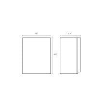 Load image into Gallery viewer, Box Outdoor LED Wall Light - line drawing.
