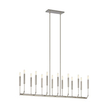 Load image into Gallery viewer, Brianna Linear Chandelier in Detail.