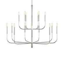 Load image into Gallery viewer, Brianna Two-Tier Chandelier Detail.