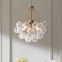 Load image into Gallery viewer, Bronzeville Multi Light Pendant Light in Detail.