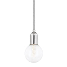 Load image into Gallery viewer, Bryce Pendant Light in Polished Nickel.