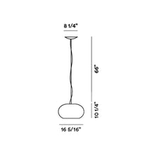 Load image into Gallery viewer, Buds 2 Pendant Light - line drawing.