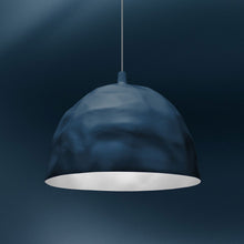 Load image into Gallery viewer, Bump LED Pendant Light in Petroleum.