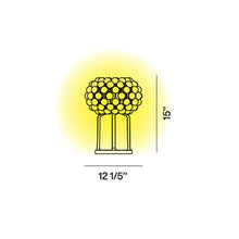 Load image into Gallery viewer, Caboche Plus LED Table Lamp - line drawing.