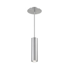 Load image into Gallery viewer, Caliber Indoor/Outdoor LED Pendant Light in Brushed Aluminum.