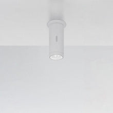Load image into Gallery viewer, Calumet Outdoor LED Ceiling Light in White Ral9002/Small (3000K).