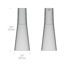 Load image into Gallery viewer, Candel LED Table Lamp - line drawing.