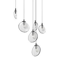 Load image into Gallery viewer, Cantina Tri-Spreader LED Pendant Light in Detail.