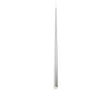 Load image into Gallery viewer, Cascade Crystal LED Pendant Light in Large/Polished Nickel.