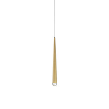 Load image into Gallery viewer, Cascade Crystal LED Pendant Light in Detail.