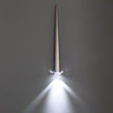 Load image into Gallery viewer, Cascade Crystal LED Pendant Light in Detail.