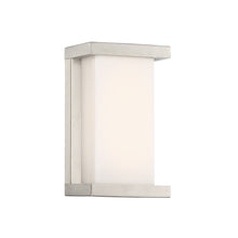 Load image into Gallery viewer, Case Outdoor LED Wall Light in Small/Stainless Steel.