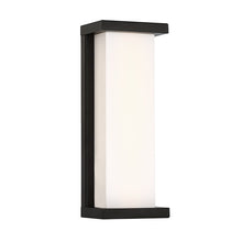 Load image into Gallery viewer, Case Outdoor LED Wall Light in Medium/Black.