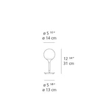 Load image into Gallery viewer, Castore Table Lamp - line drawing.